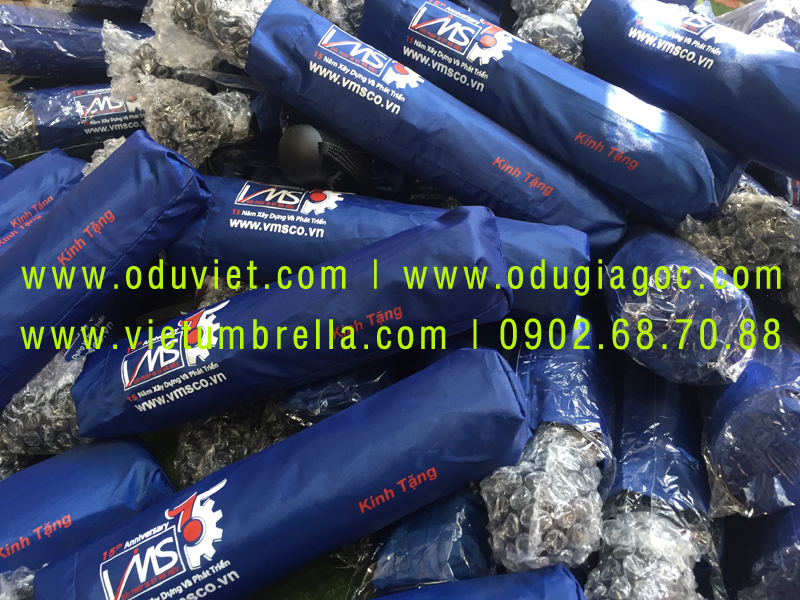xưởng sản xuất ô dù cầm tay in logo quảng cáo